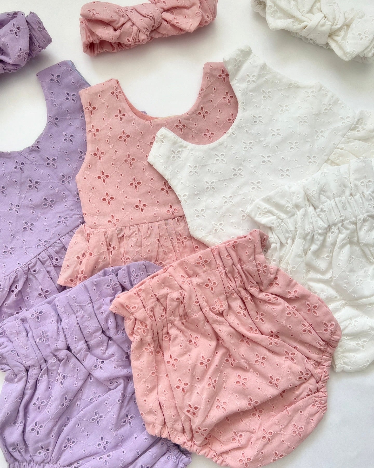 The Elsie bloomers and peplum top-sold as a set & available in 3 colours
