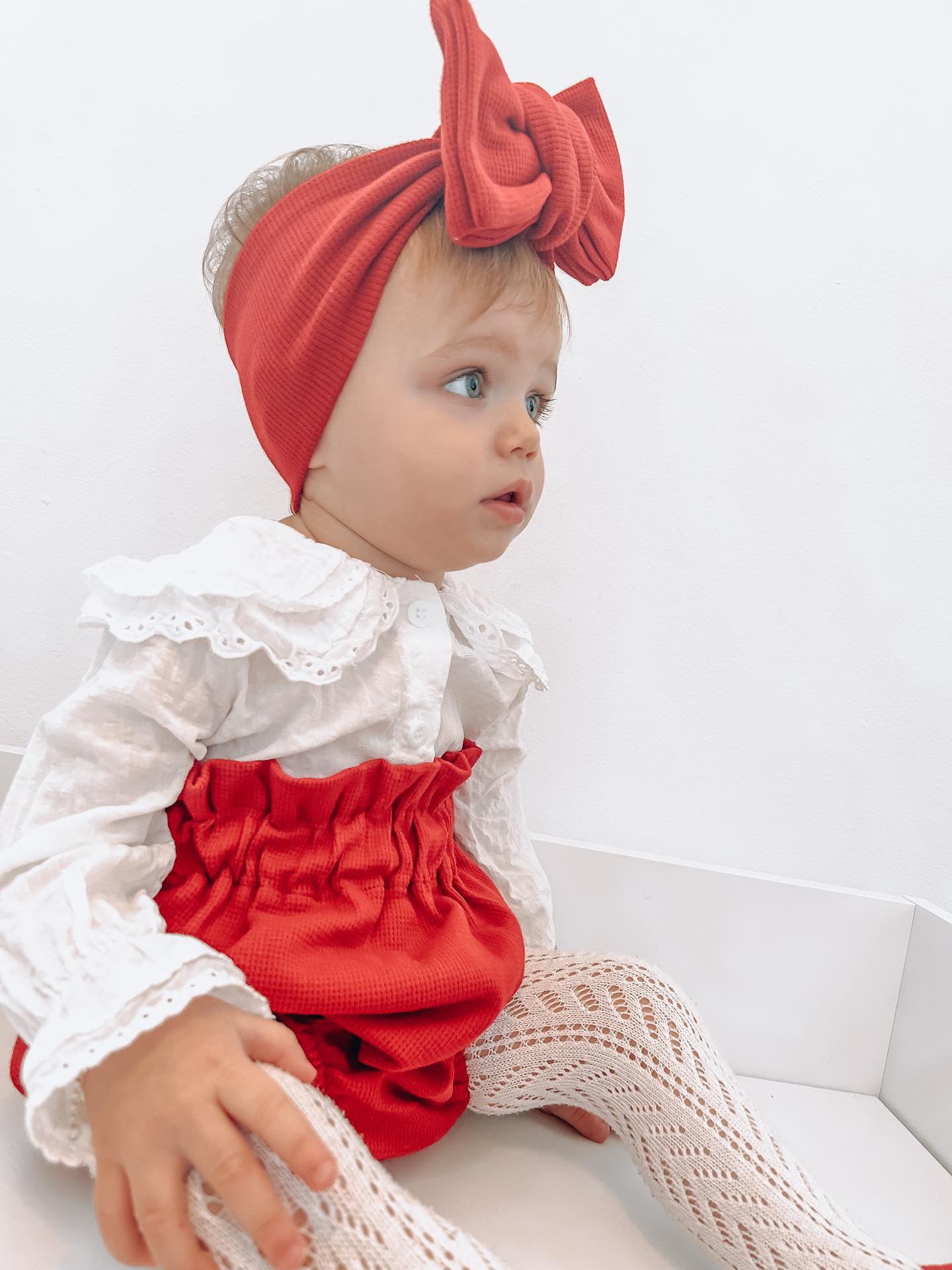 Santa baby Bonnie Christmas bloomers