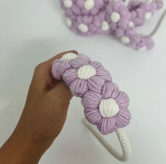 Handmade flower headband