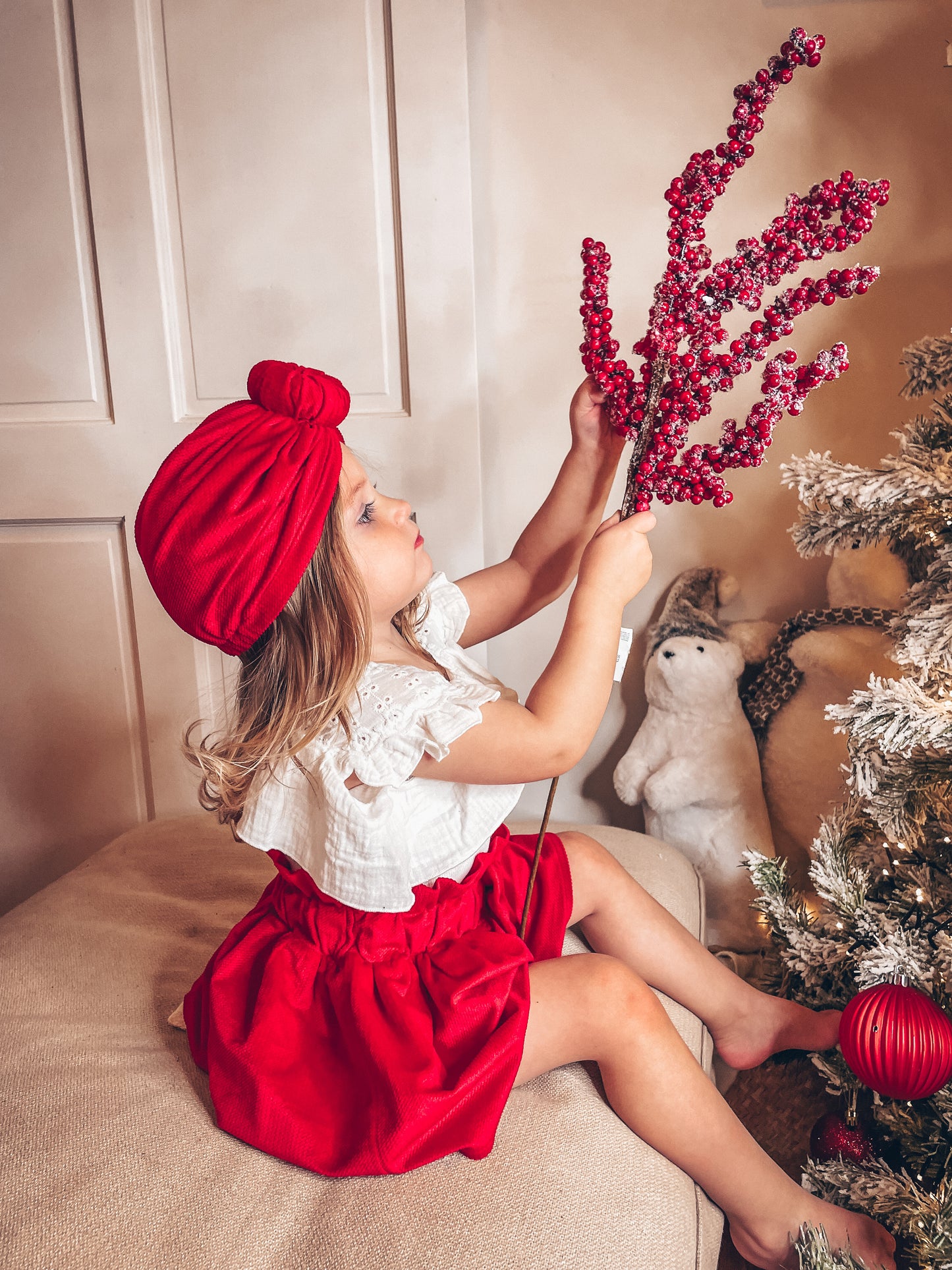 The Priya Christmas skirt