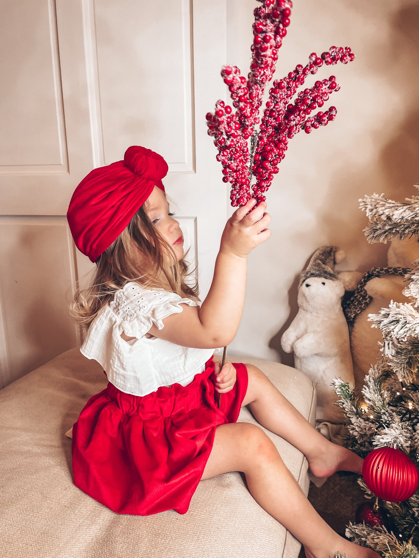 The Priya Christmas skirt