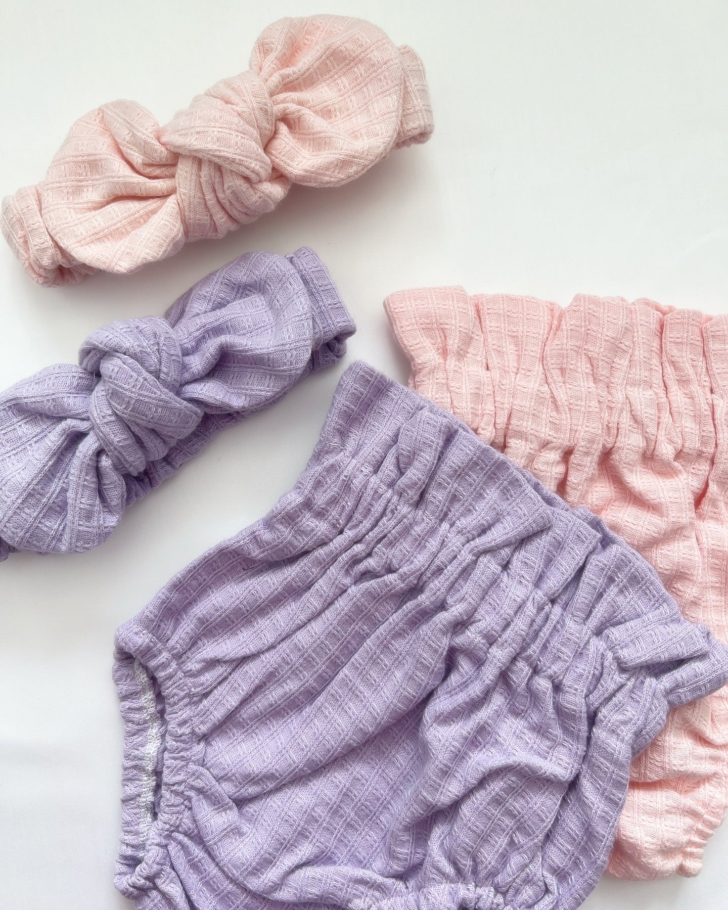 The Florence bloomers and top knot-sold as a set & available in 2 colours