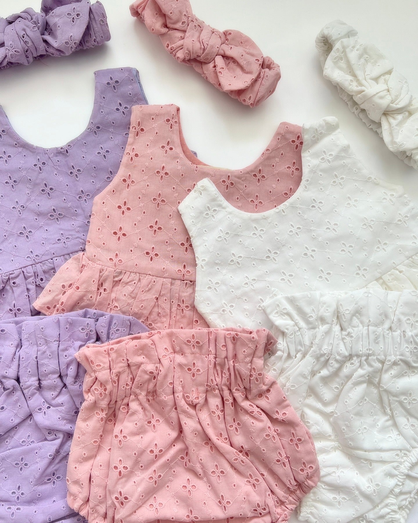 The Elsie bloomers and peplum top-sold as a set & available in 3 colours