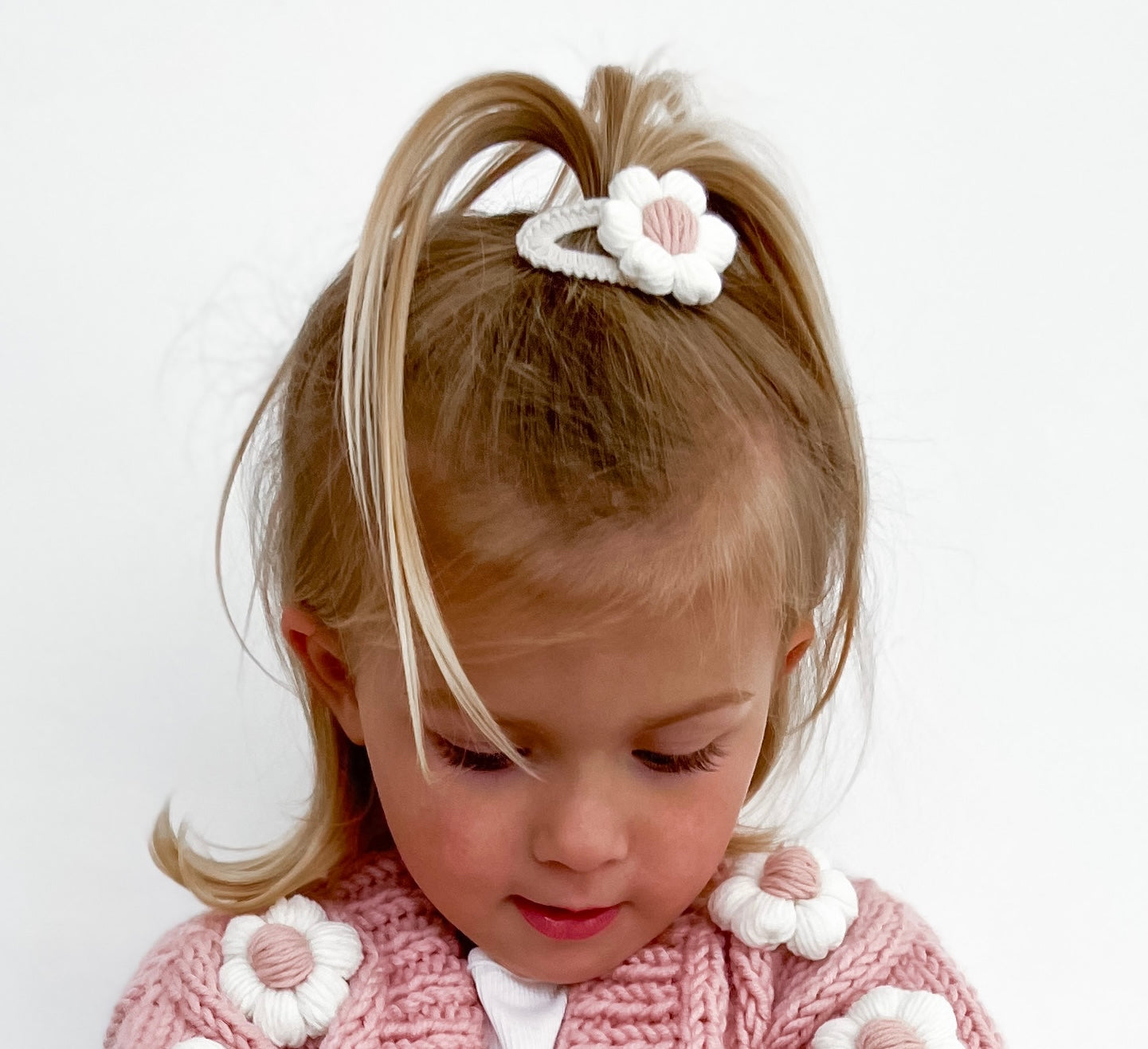 Handmade flower clip