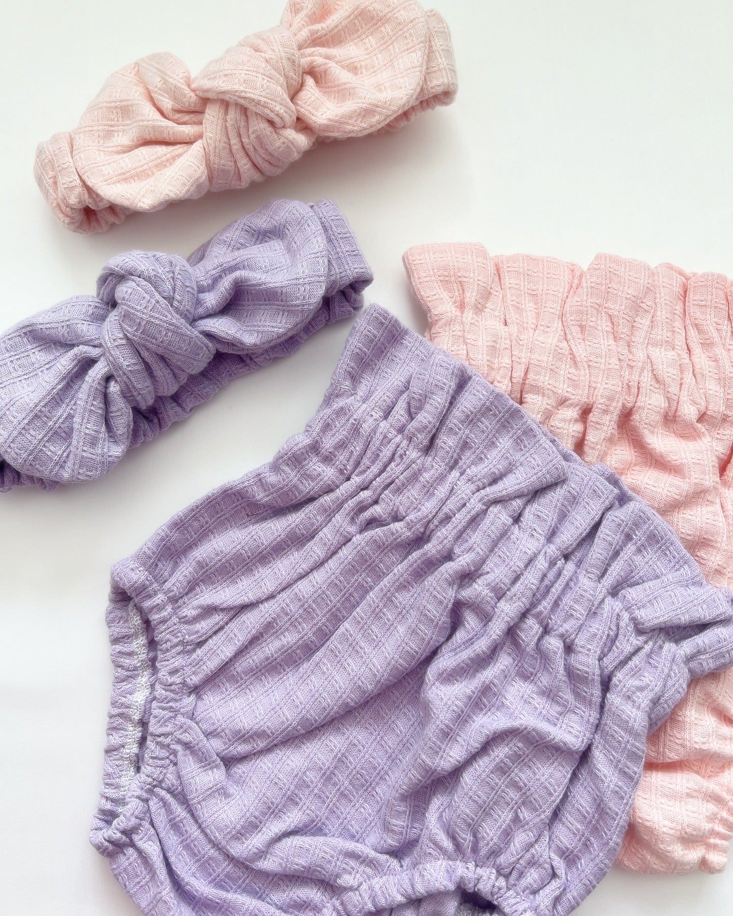 The Florence bloomers and top knot-sold as a set & available in 2 colours