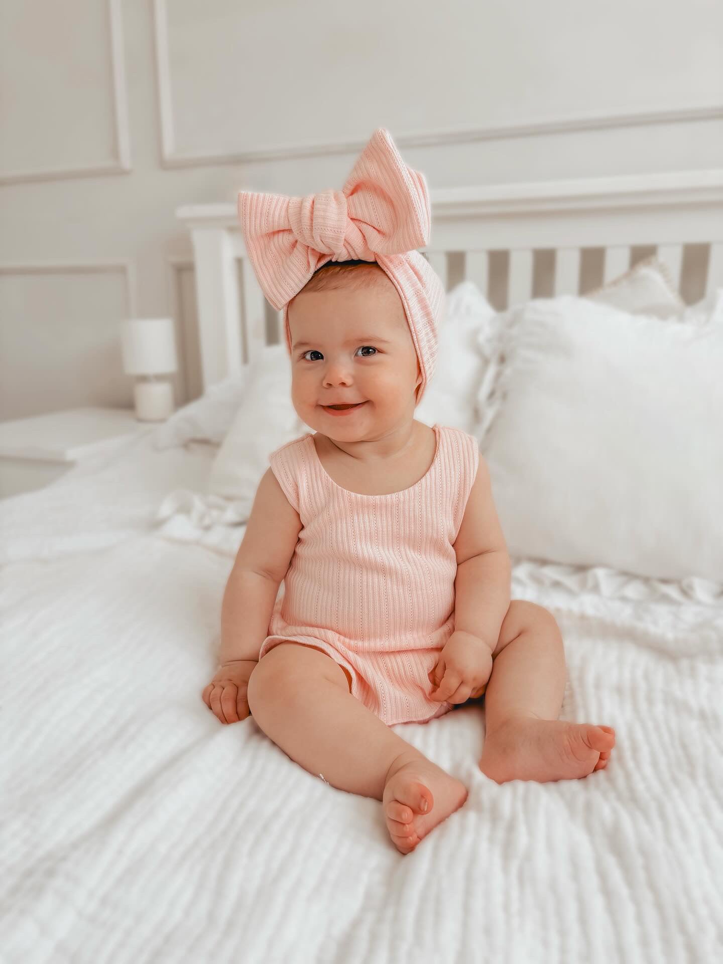 The Raine bummies, peplum top and chunky top knot-sold as a set & available in 2 colours