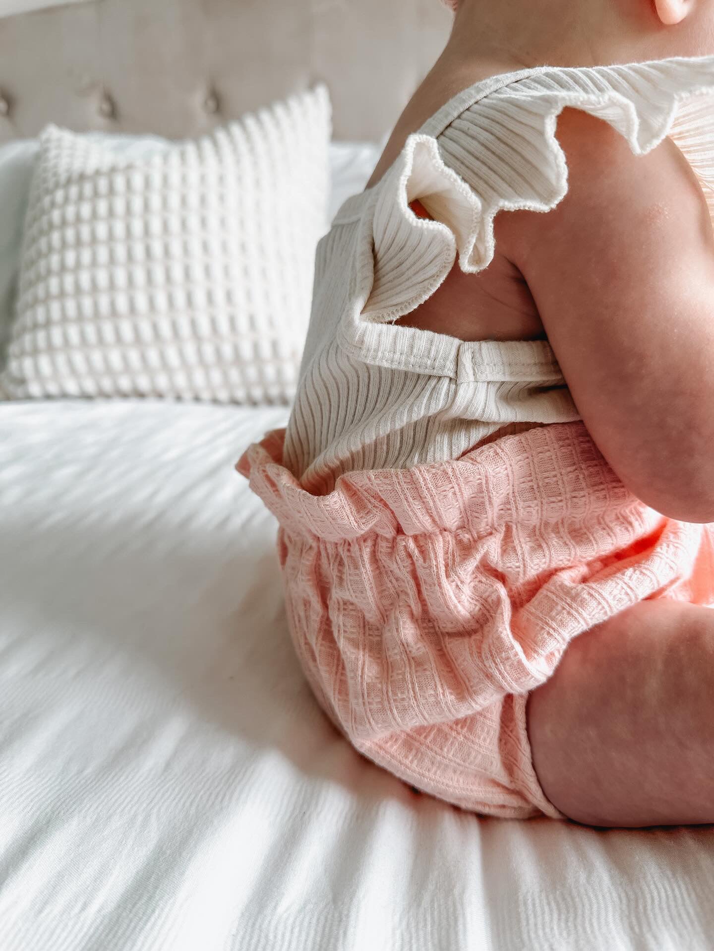 The Florence bloomers and top knot-sold as a set & available in 2 colours