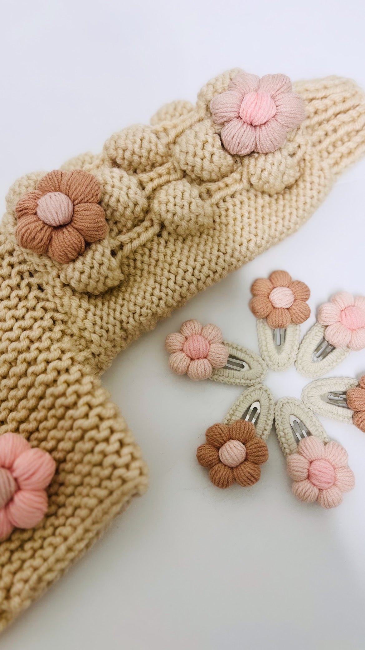 Handmade flower bolero