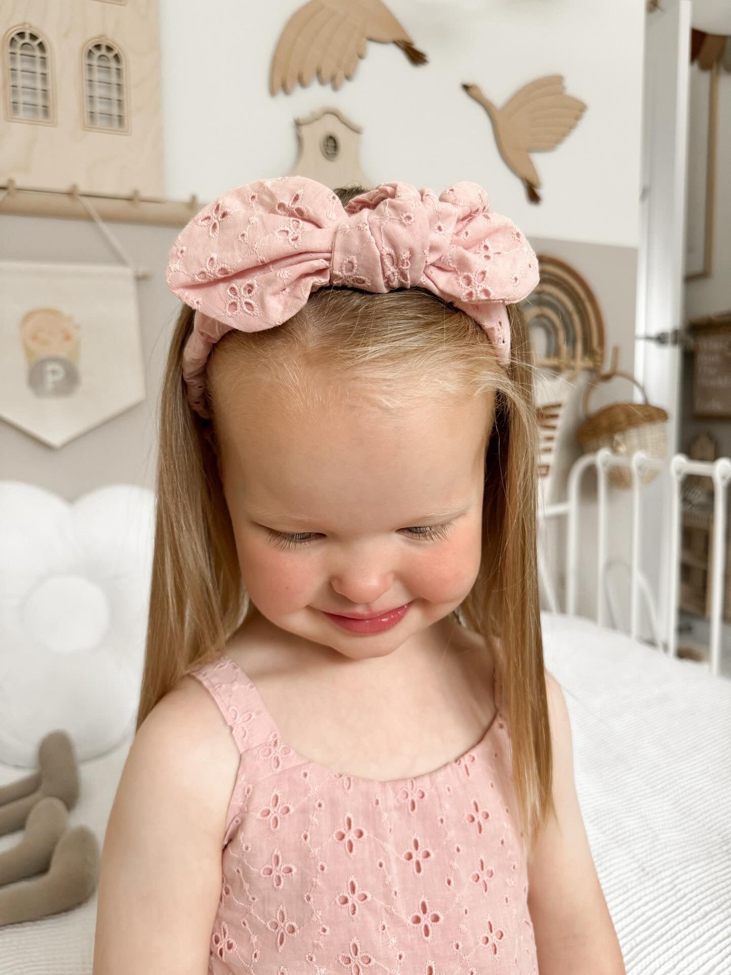 Eyelet headbands-available in 3 colours