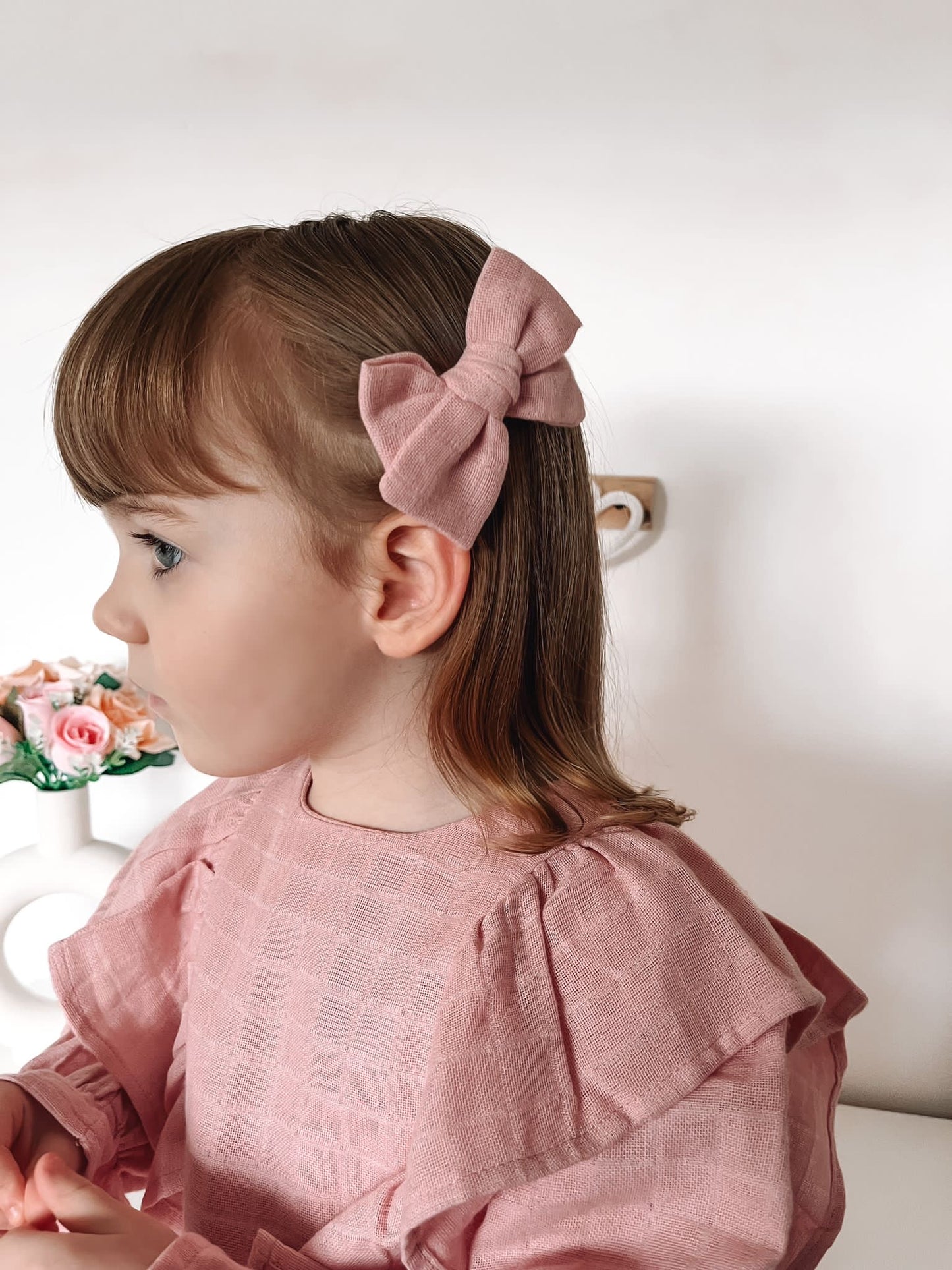 The Charlotte clip in blush