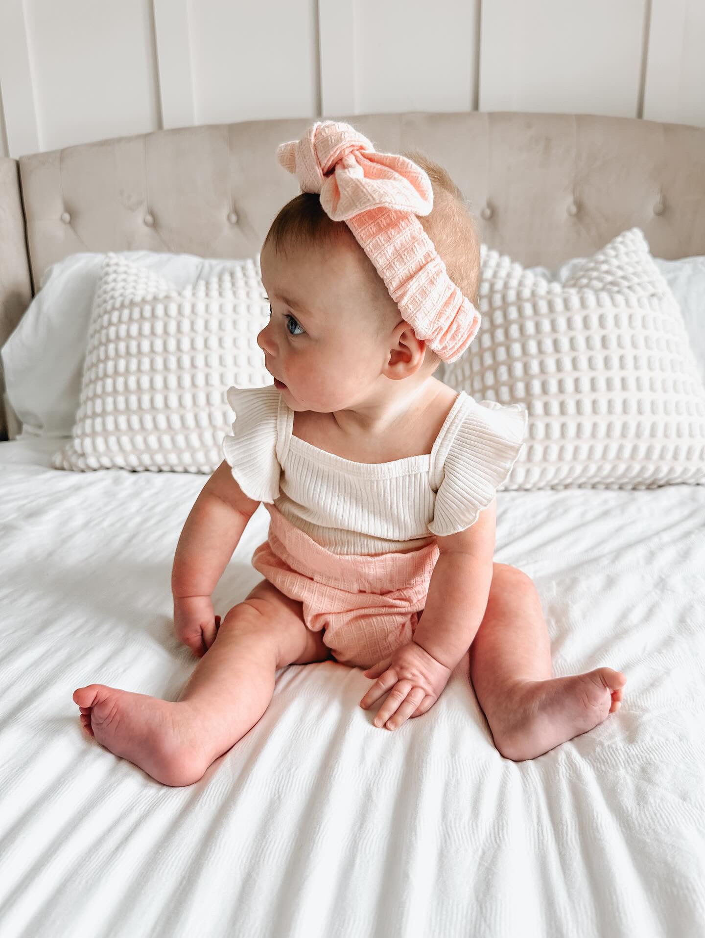 The Florence bloomers and top knot-sold as a set & available in 2 colours