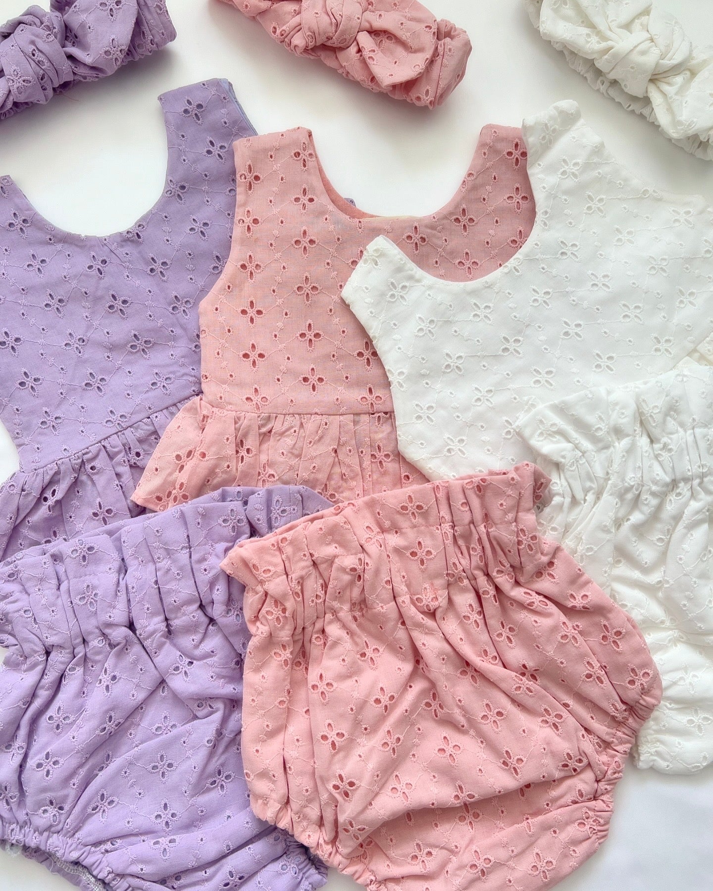 The Elsie bloomers and peplum top-sold as a set & available in 3 colours