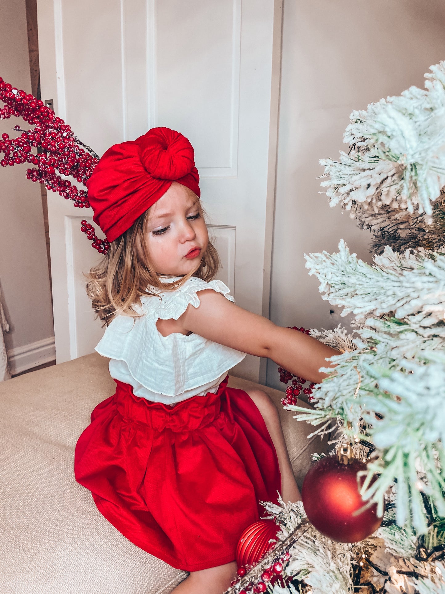 The Priya Christmas skirt