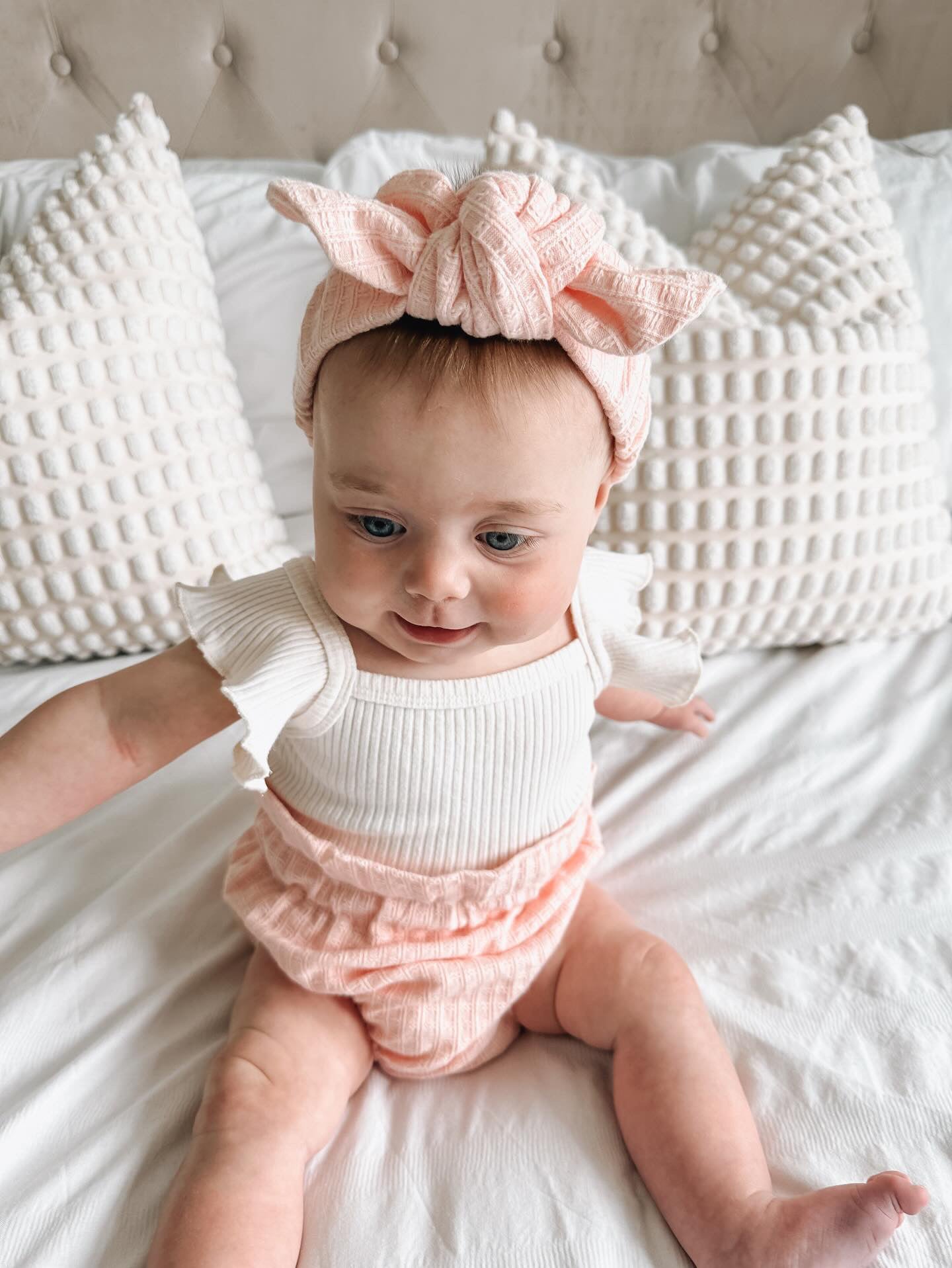 The Florence bloomers and top knot-sold as a set & available in 2 colours