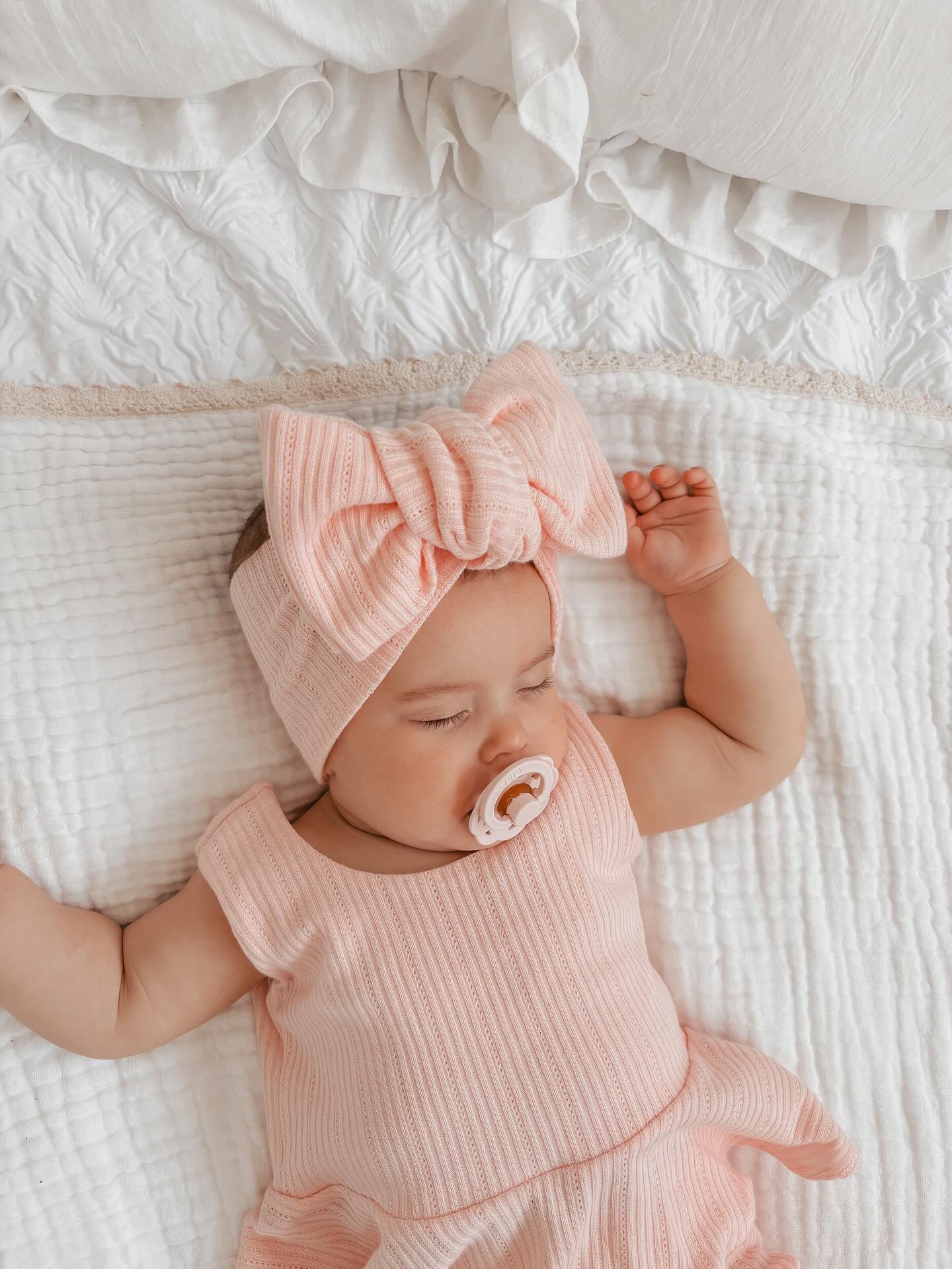 The Raine bummies, peplum top and chunky top knot-sold as a set & available in 2 colours