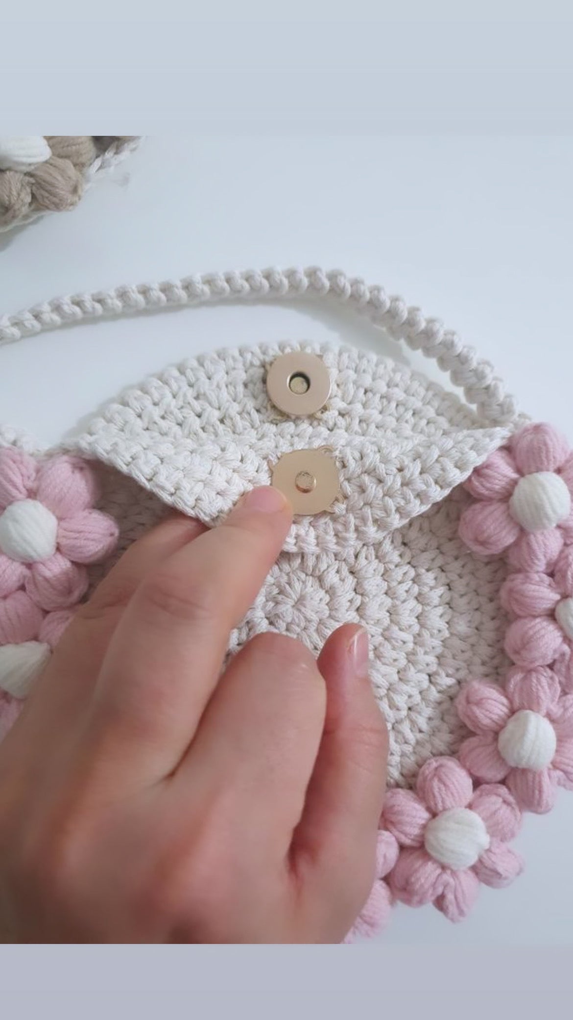 Handmade flower bags