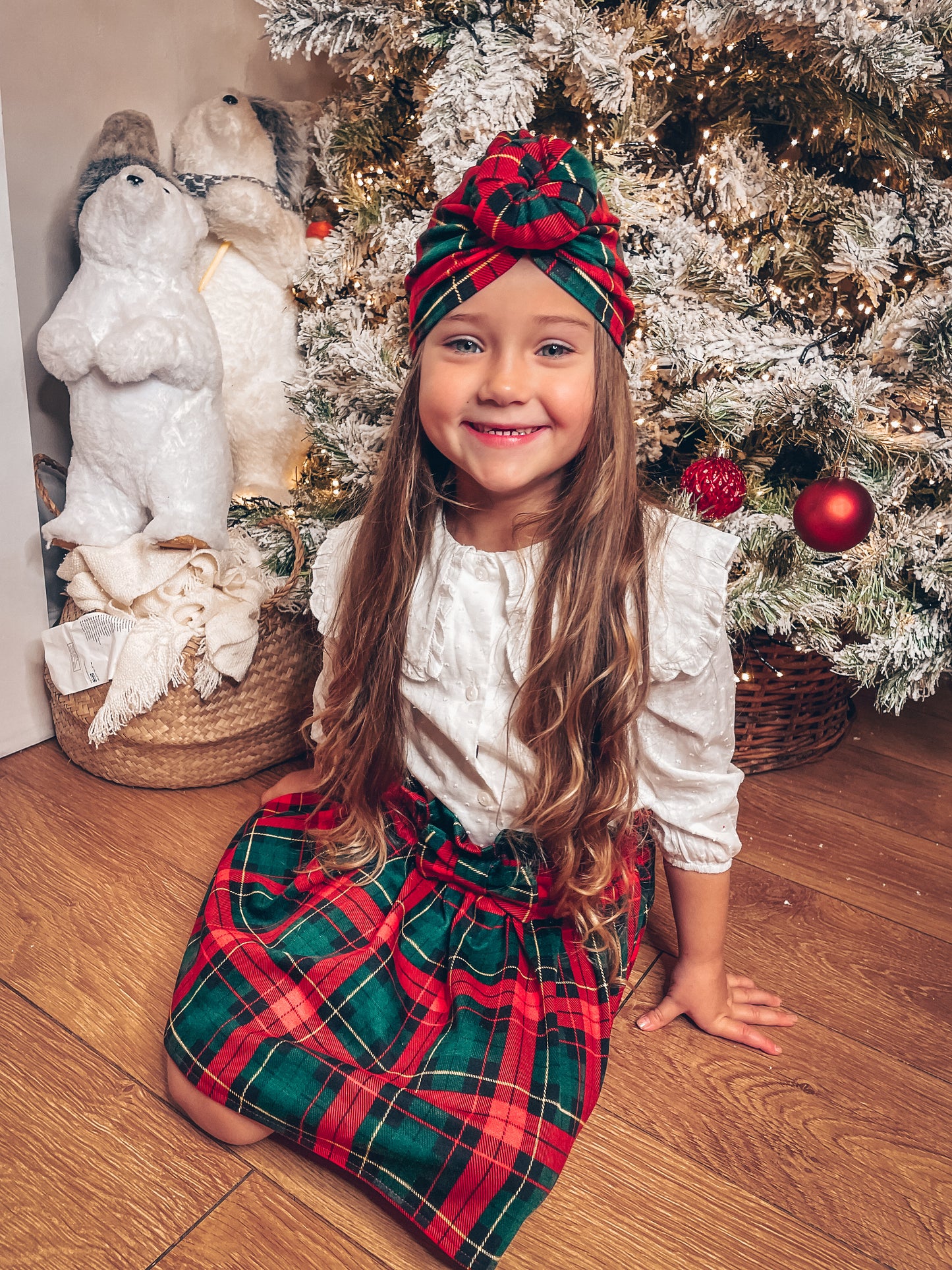 The Piper Christmas skirt
