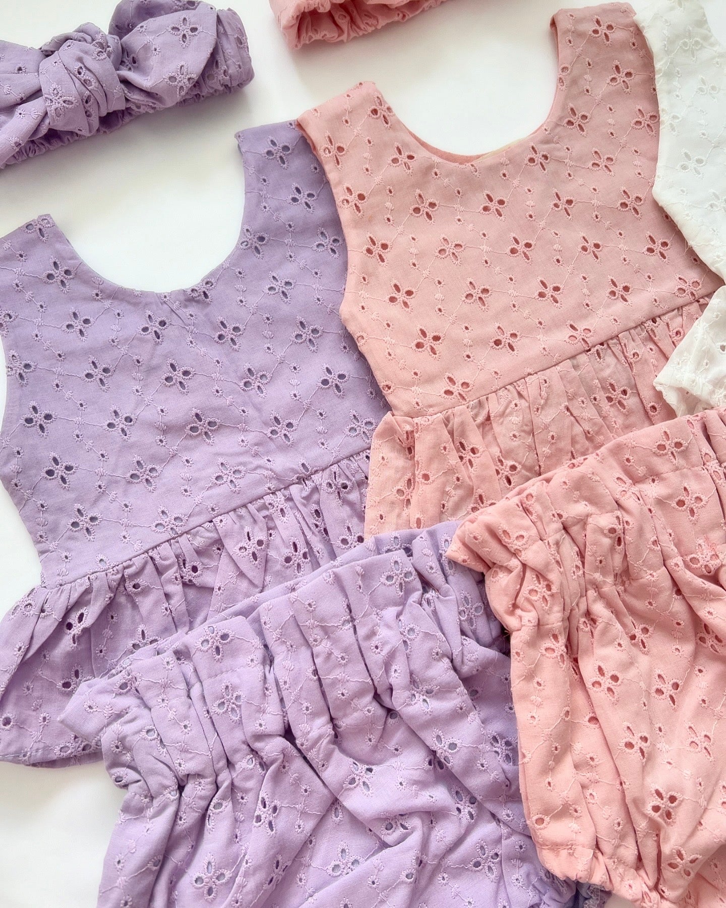 The Elsie bloomers and peplum top-sold as a set & available in 3 colours