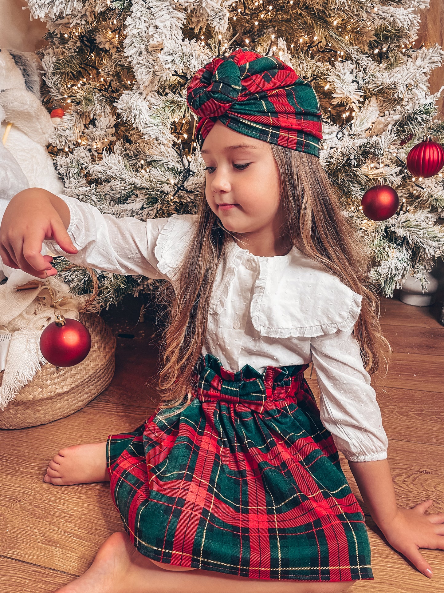 The Piper Christmas skirt