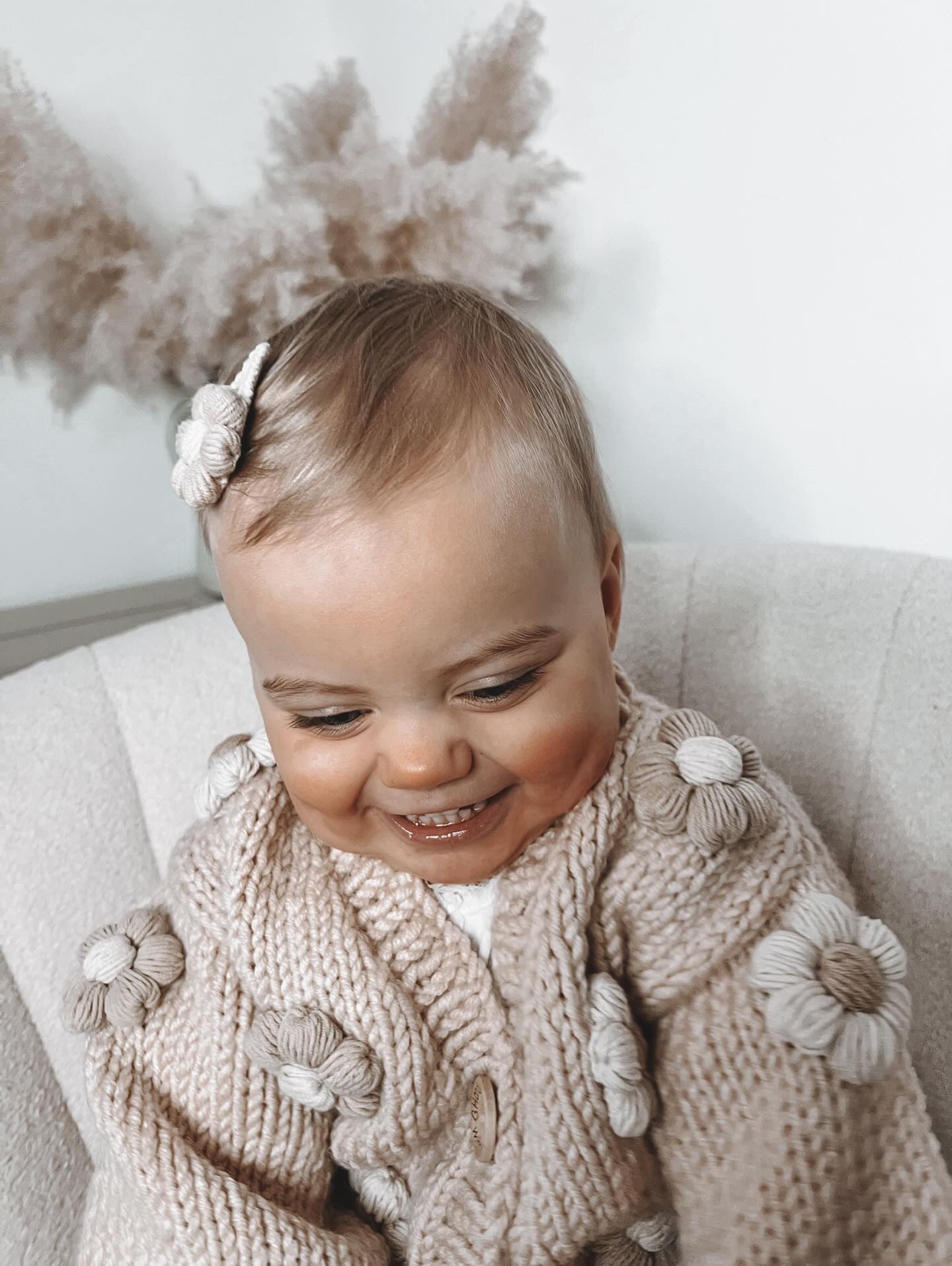 Handmade flower clip