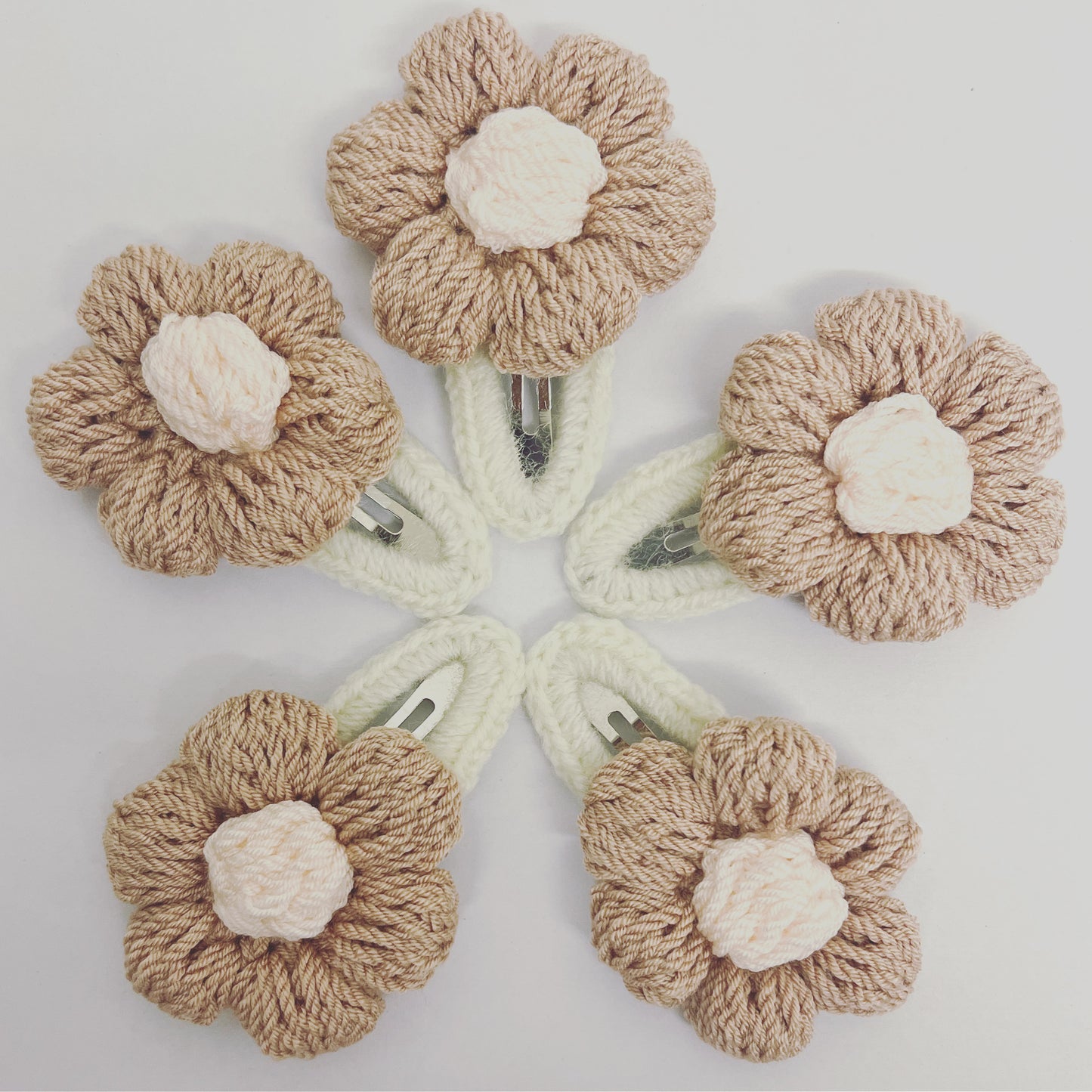 Handmade flower clip