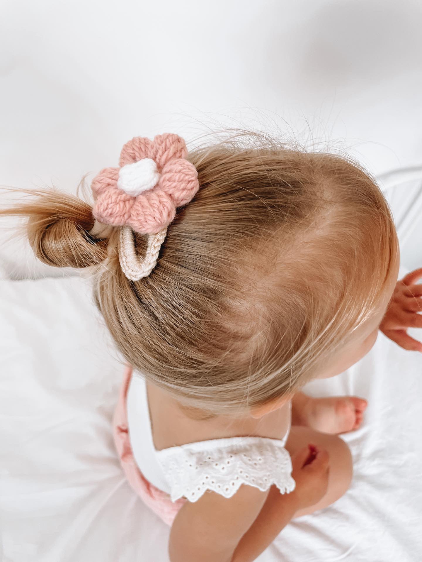 Handmade flower clip