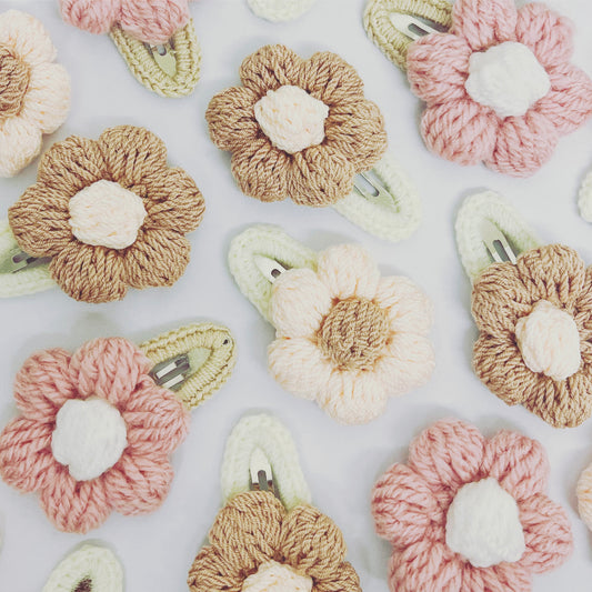 Handmade flower clip