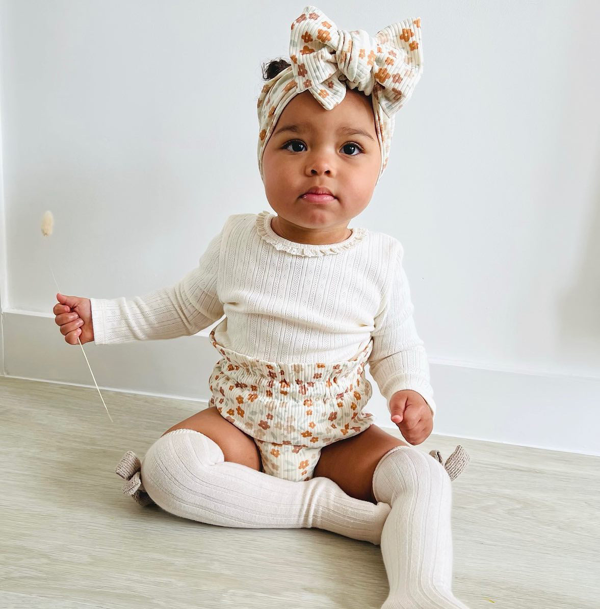The Ariella chunky top knot