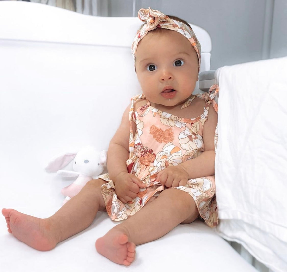 The ‘Saffron’ romper dress