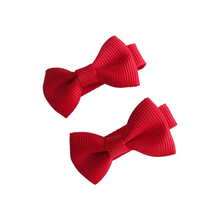 Mini bow clips