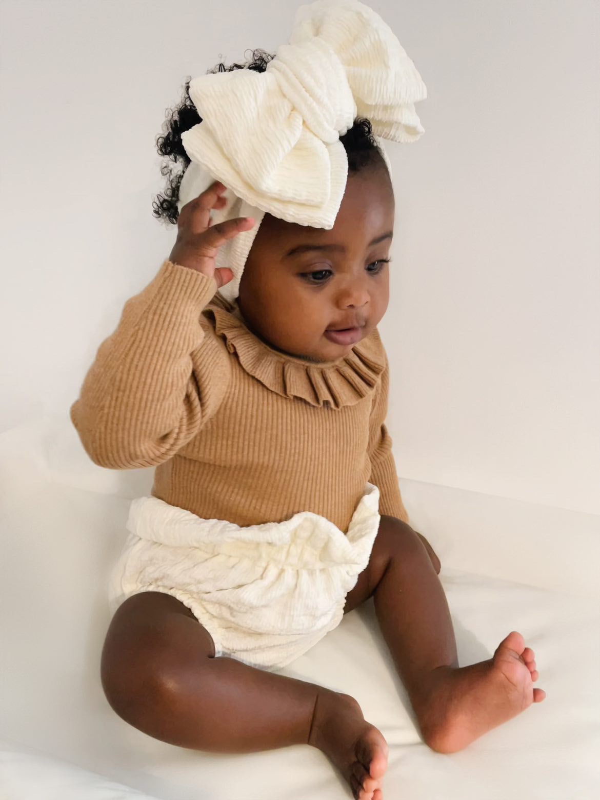 White Christmas bloomers