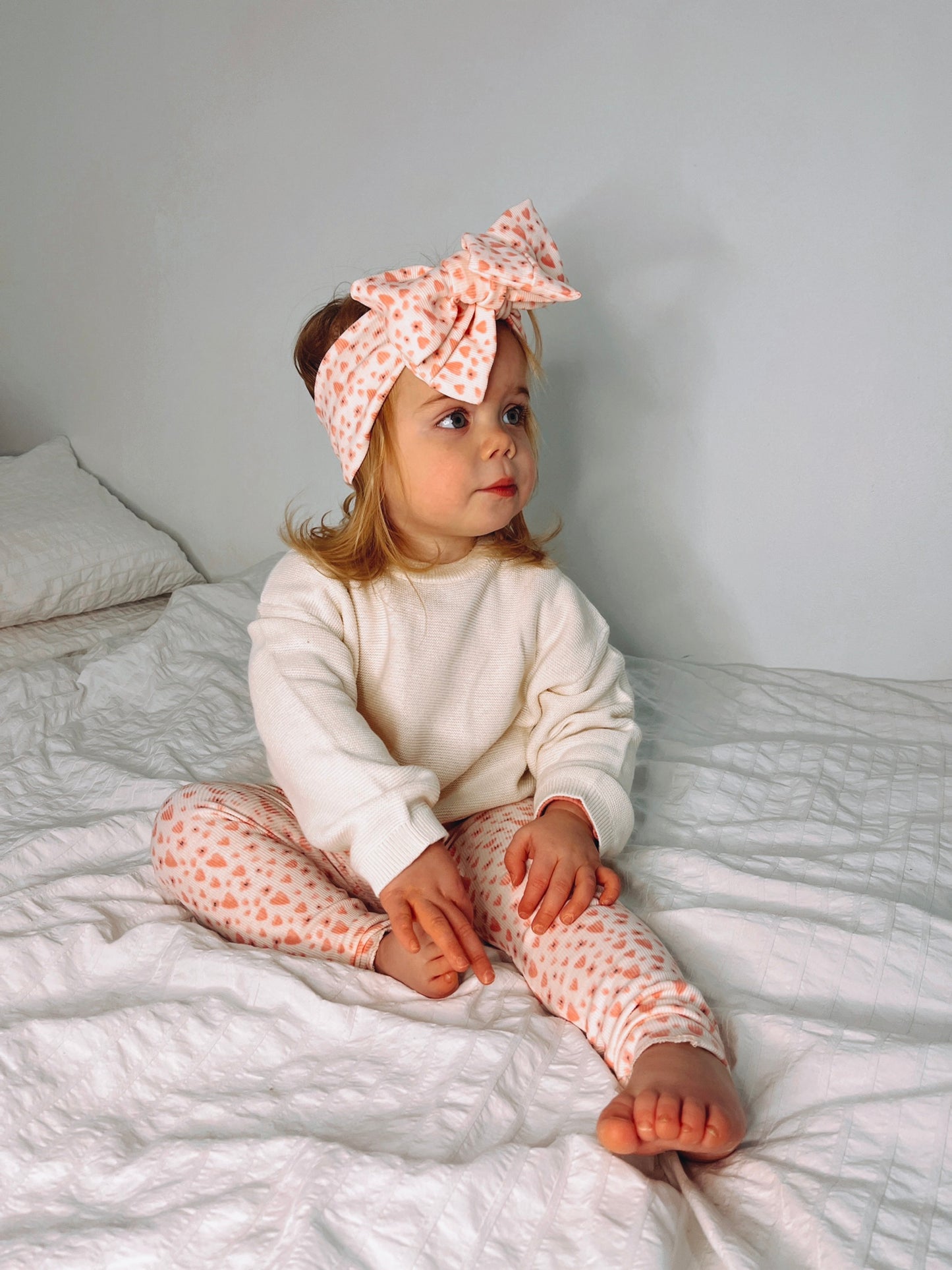 Handmade Valentine leggings
