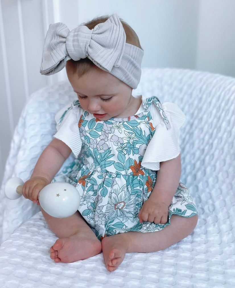 The ‘Saffron’ romper dress