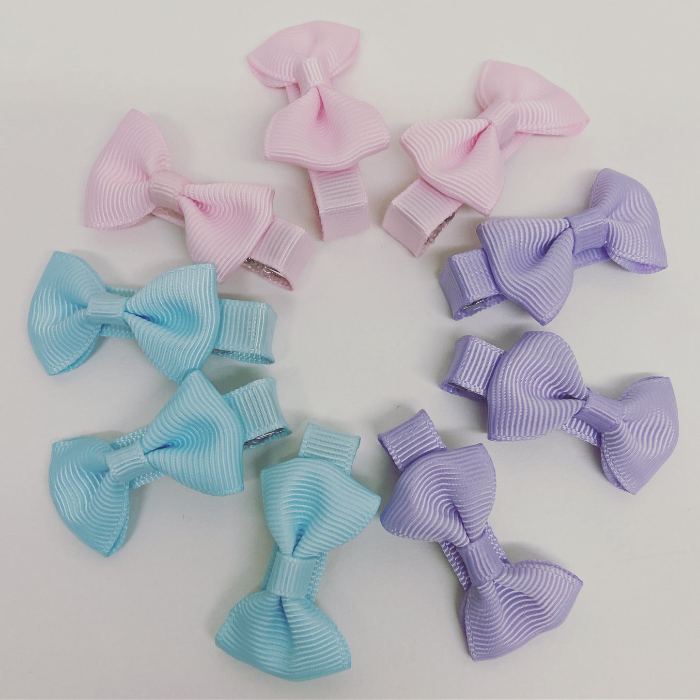 Mini bow clips