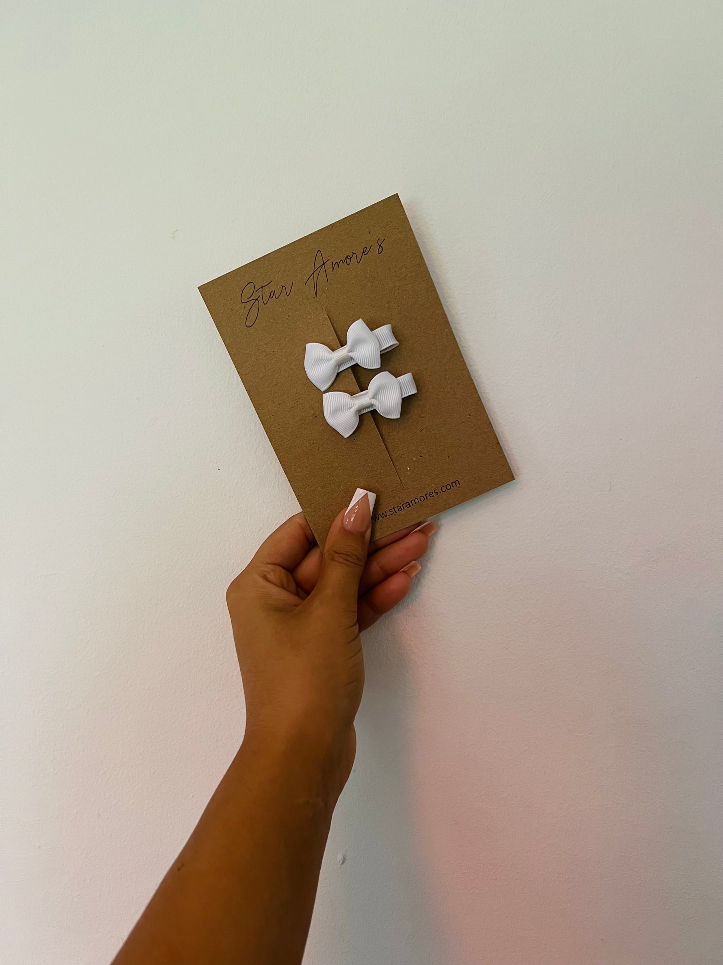 Mini bow clips