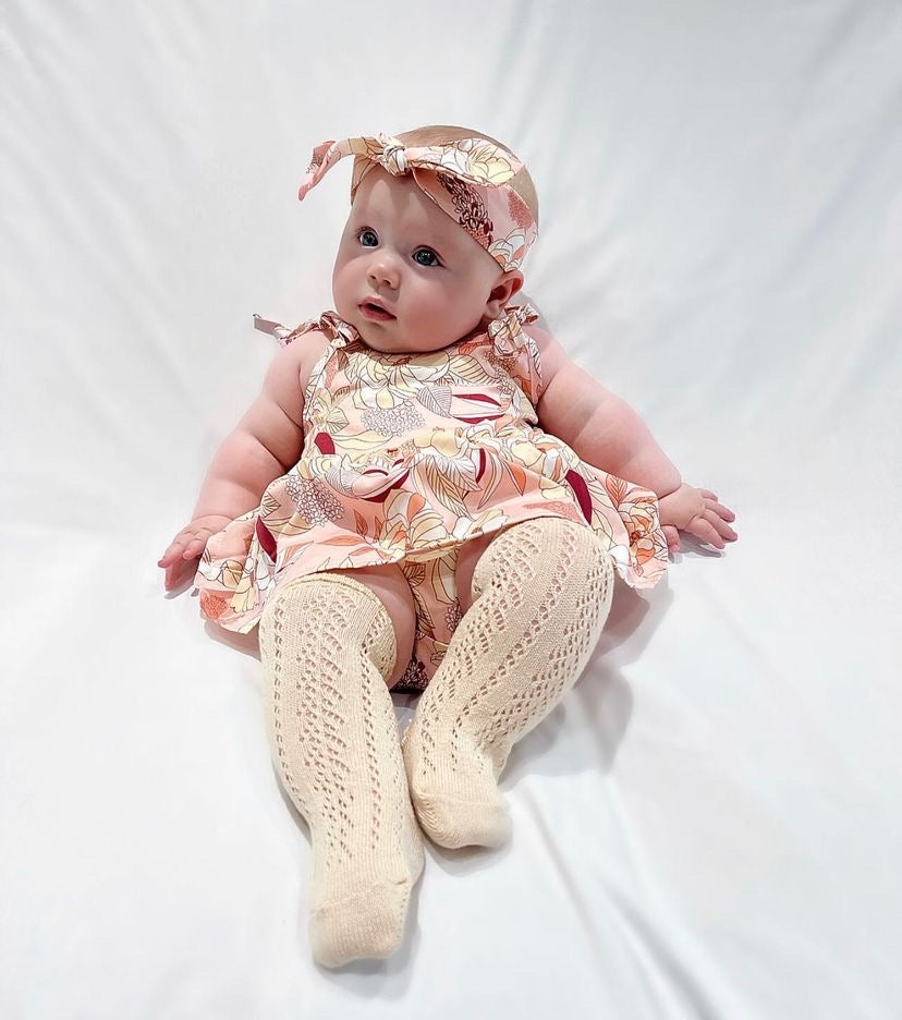 The ‘Saffron’ romper dress