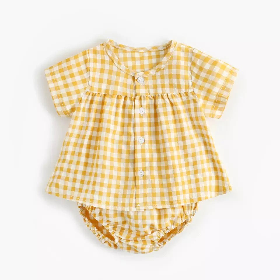 The La-Rose gingham set