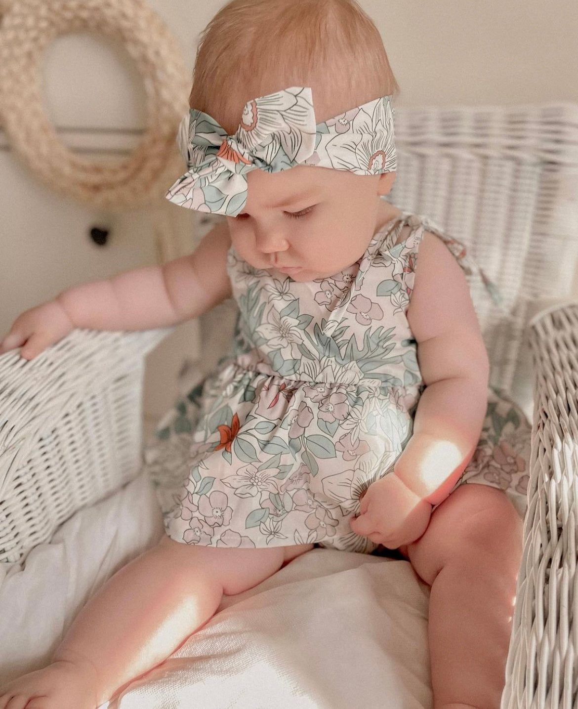 The ‘Saffron’ romper dress