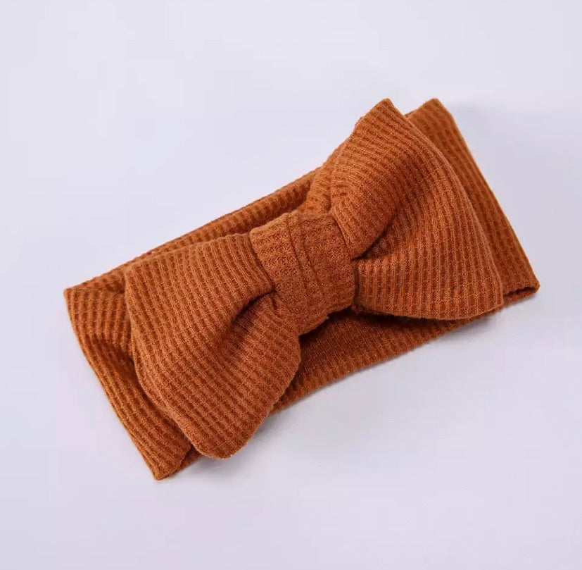 Waffle chunky top knots
