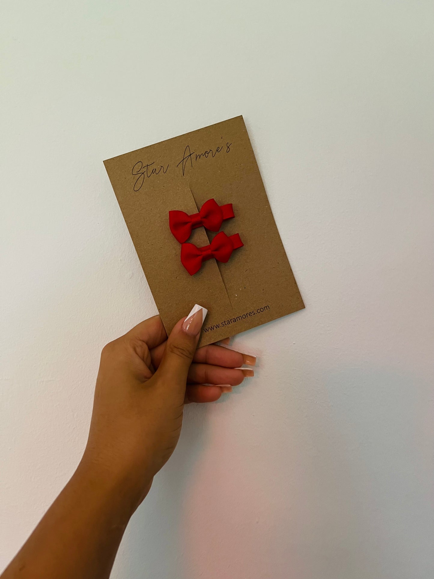 Mini bow clips