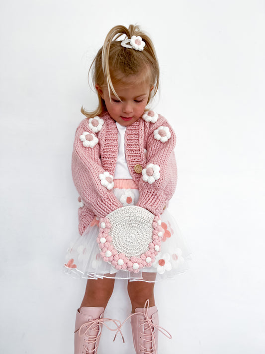 Handmade flower clip