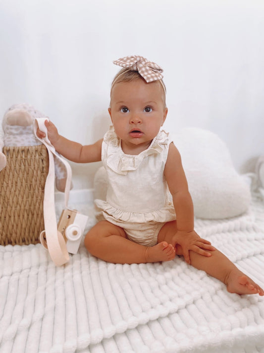 Organic neutral rompers