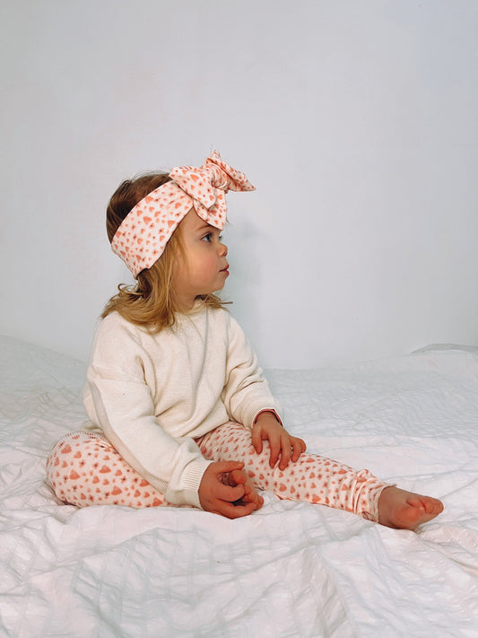 Handmade Valentine leggings